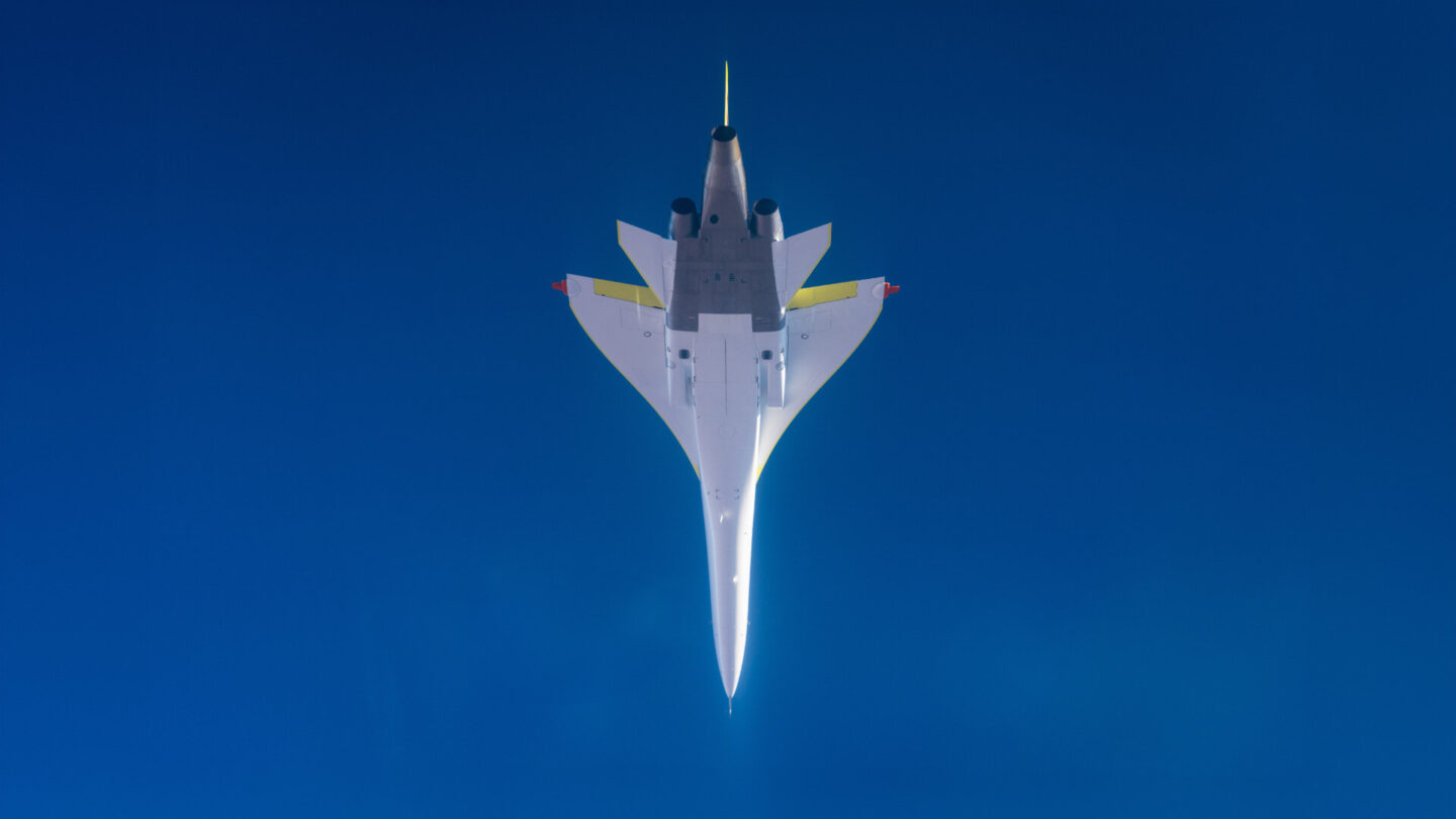 Прототип Boom Supersonic XB-1 приблизился к звуковому барьеру Прототип Boom Supersonic XB-1 приблизился к звуковому барьеру