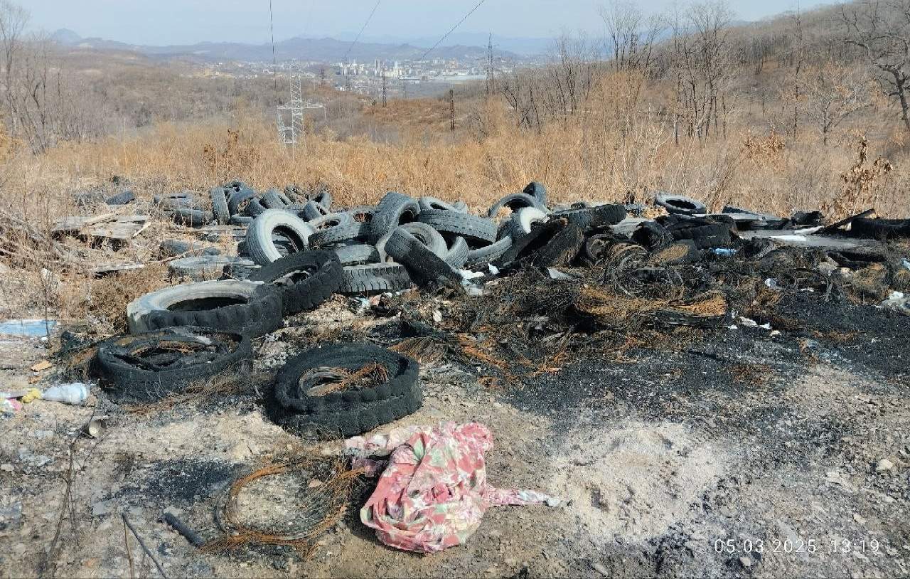 Находка вместе с прокуратурой почти полгода пытаются победить стихийную свалку Находка вместе с прокуратурой почти полгода пытаются победить стихийную свалку