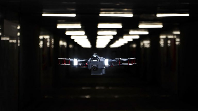 Российский беспилотник самостоятельно обследует шахты и тоннели