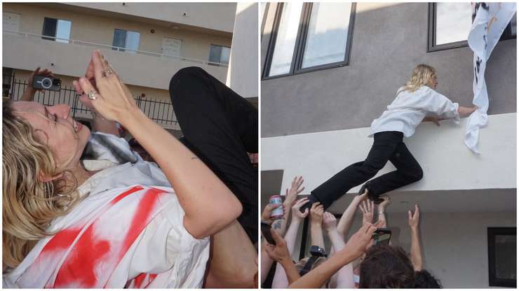 Дочь Агутина и Варум устроила странный перфоманс на улице Лос-Анджелеса