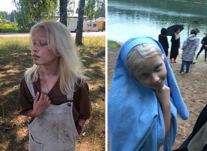 Анна Пересильд показала уникальные кадры со съемок в честь профессионального праздника