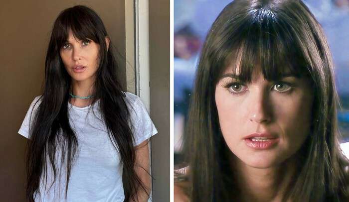 Впервые со времен «Стриптиза»: Деми Мур сменила прическу