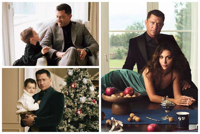 «Мажор» в кругу семьи: Павел Прилучный снялся с женой и сыном