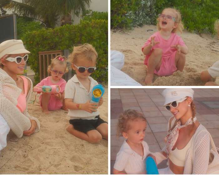 Пэрис Хилтон показала, как проводит время с сыном и дочерью